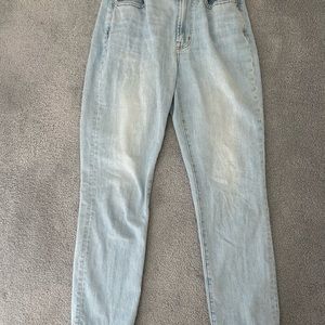 Madewell Curvy perfect vintage jeans, 25, Fitzgerald wash